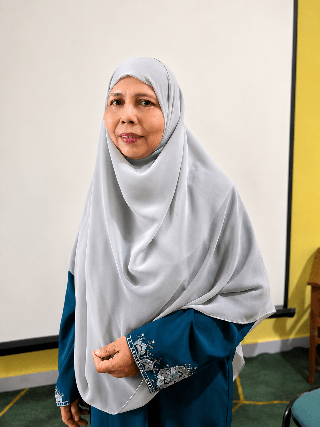 Teacher Jameela Bee Abdul Suban, M.Ed, founder of Write Strokes Right, Kuala Lumpur